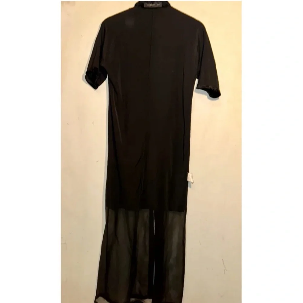 SOLD Yohji Yamamoto vintage velvet maxi dress. - Picture 7 of 7